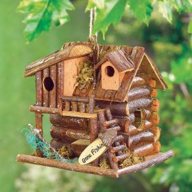 GONE FISHINâ€™ BIRDHOUSE