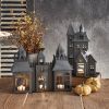 Frankenstein's Castle Halloween Luminary