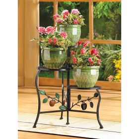 Country Apple Plant Stand