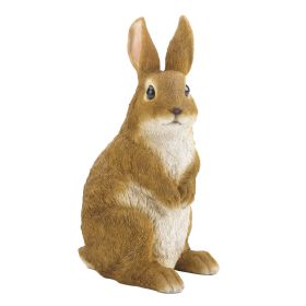 CURIOUSLY CUTE BUNNY GARDEN FIGURINE