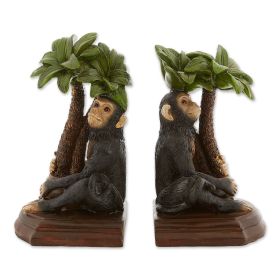 Unique Monkey Bookends - Stylish and Functional Decor for Your Shelves