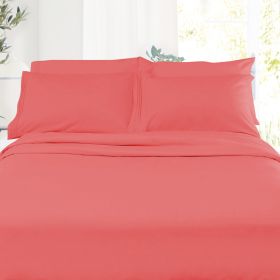 Clara Clark 1800 Bed sheets 1800 Series -Cal King (Color: as Pic)